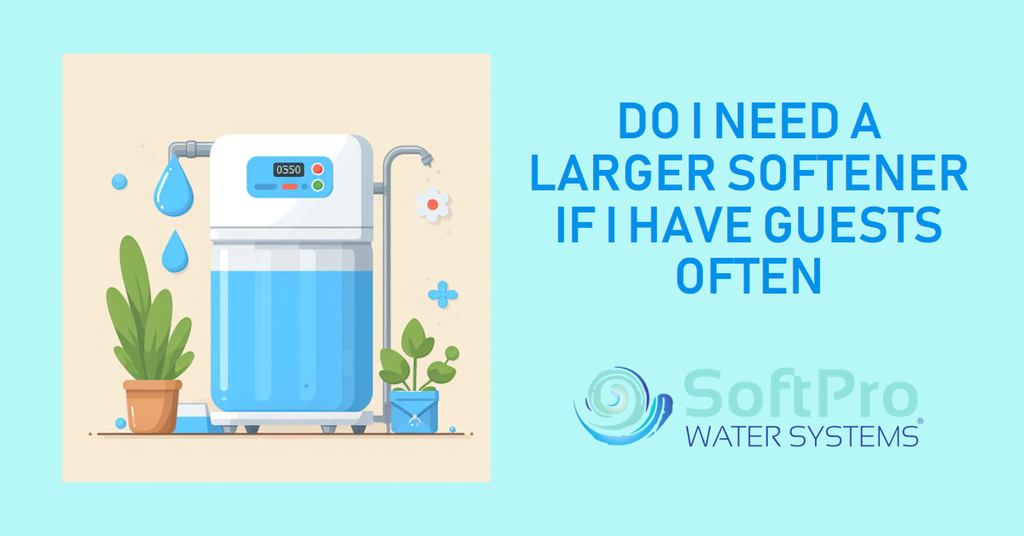 Do I Need a Larger Softener if I Have Guests Often?