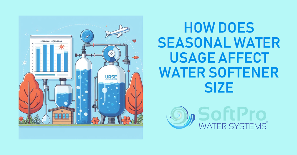 How Does Seasonal Water Usage Affect Water Softener Size?