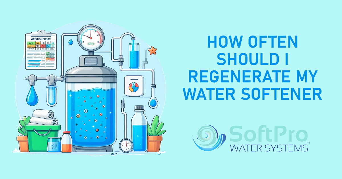 an image showing How Often Should I Regenerate My Water Softener