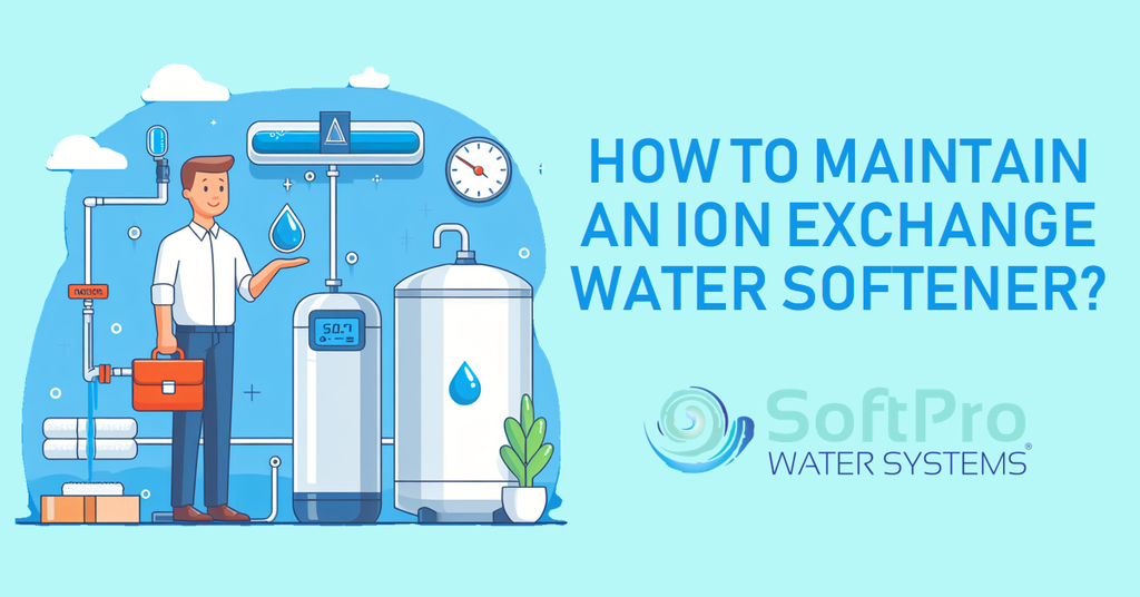 How to Maintain an Ion Exchange Water Softener?