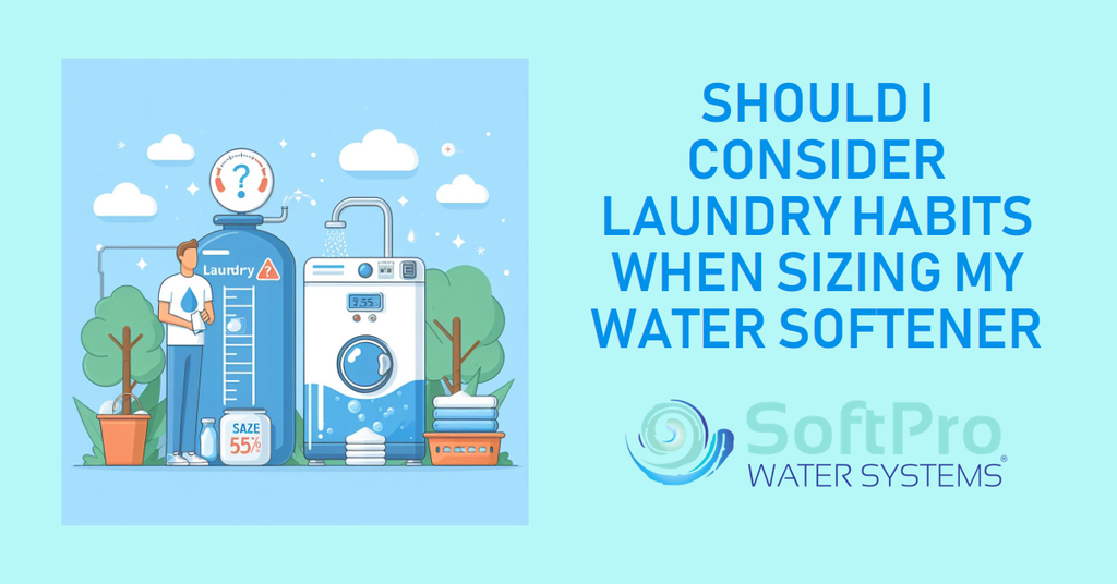 Should I Consider Laundry Habits When Sizing My Water Softener?
