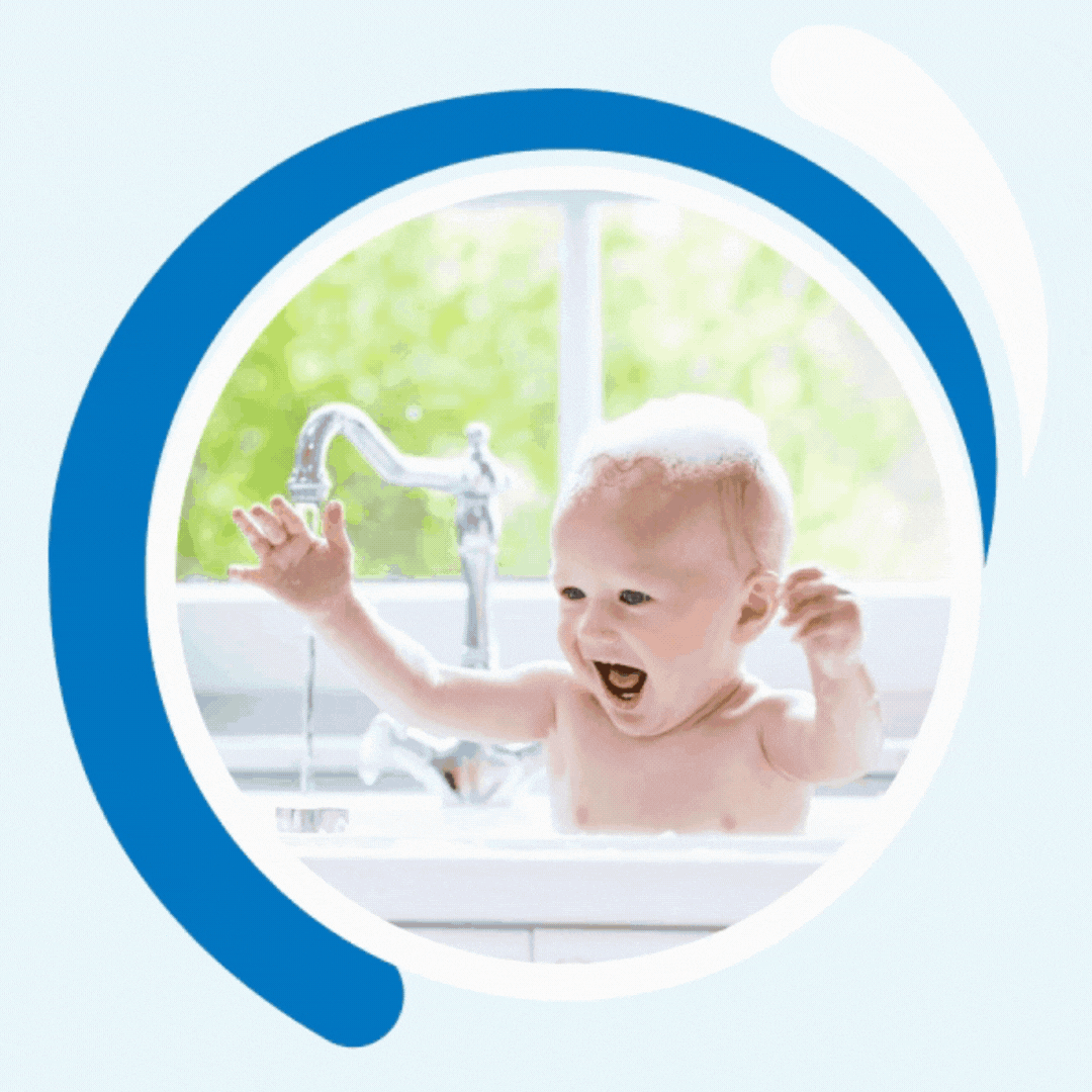 Family enjoying fresh clean water throughout their home