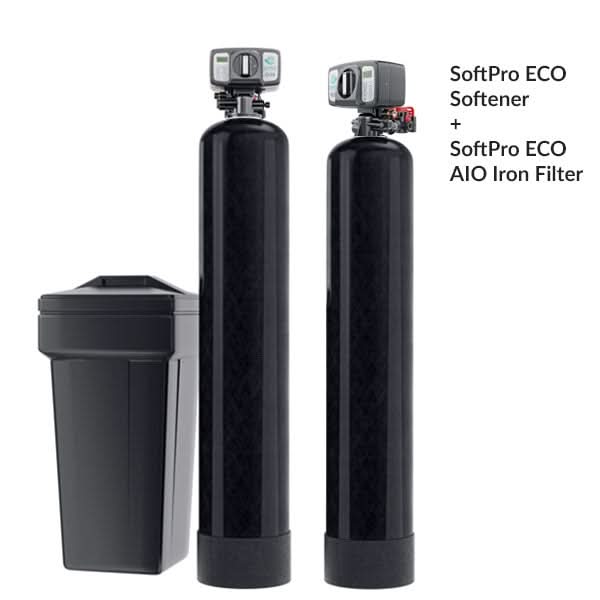 SoftPro ECO™ Top Well Water Softener System w/ Filter