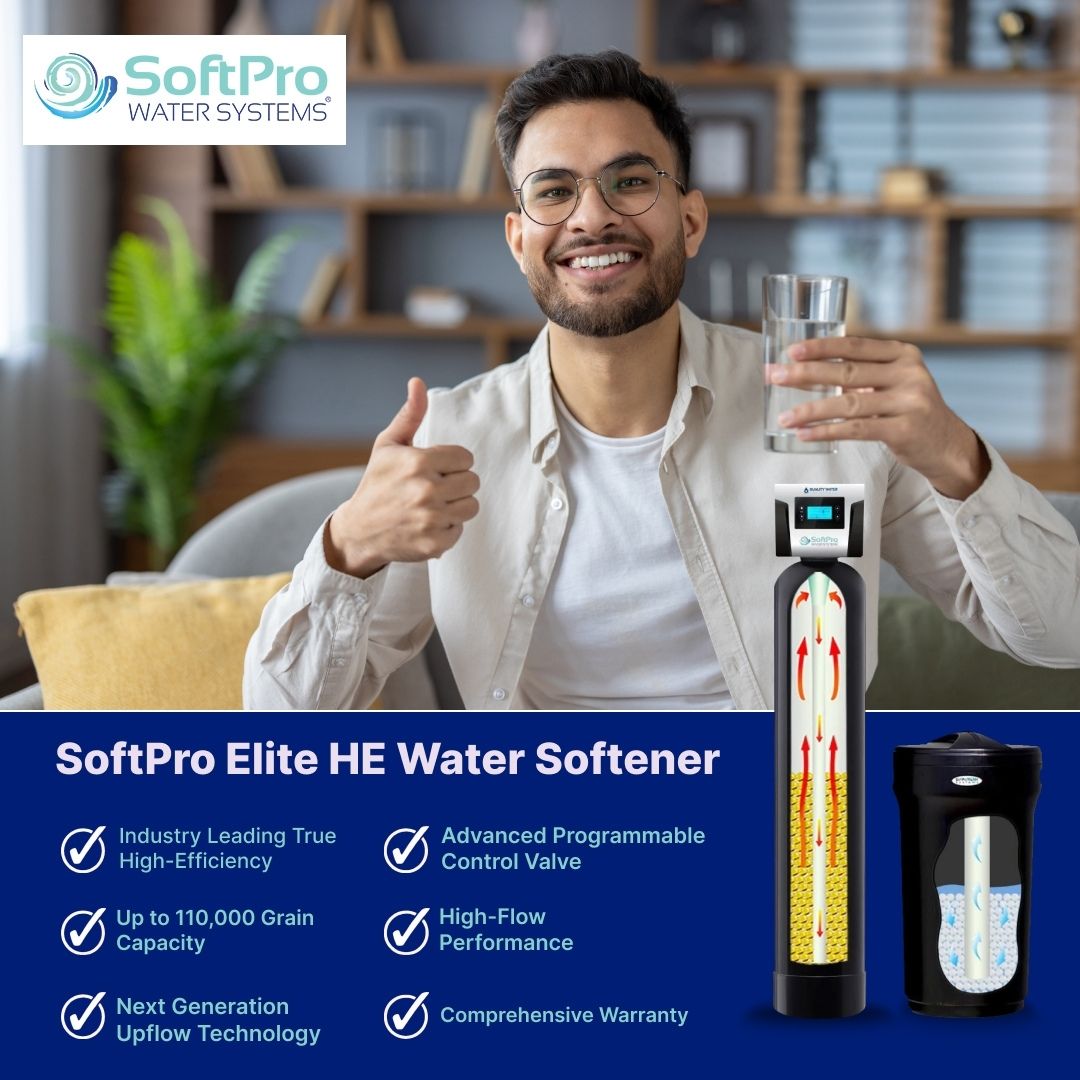 SoftPro Elite HE Water Softener for City Water Benefits