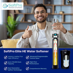 SoftPro Elite HE Water Softener for City Water Benefits