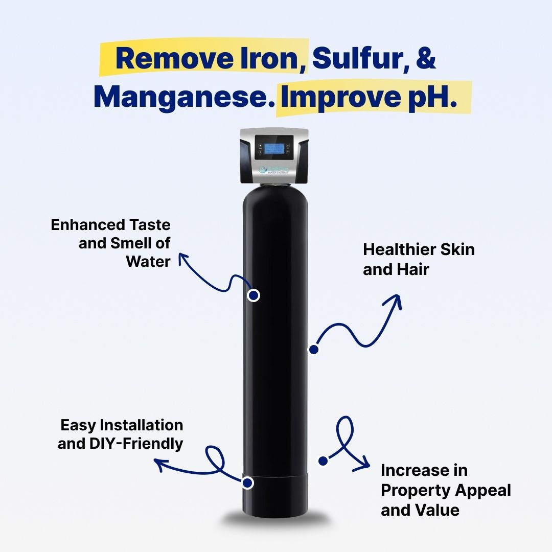 Industry Leading Well Water Iron Filter
