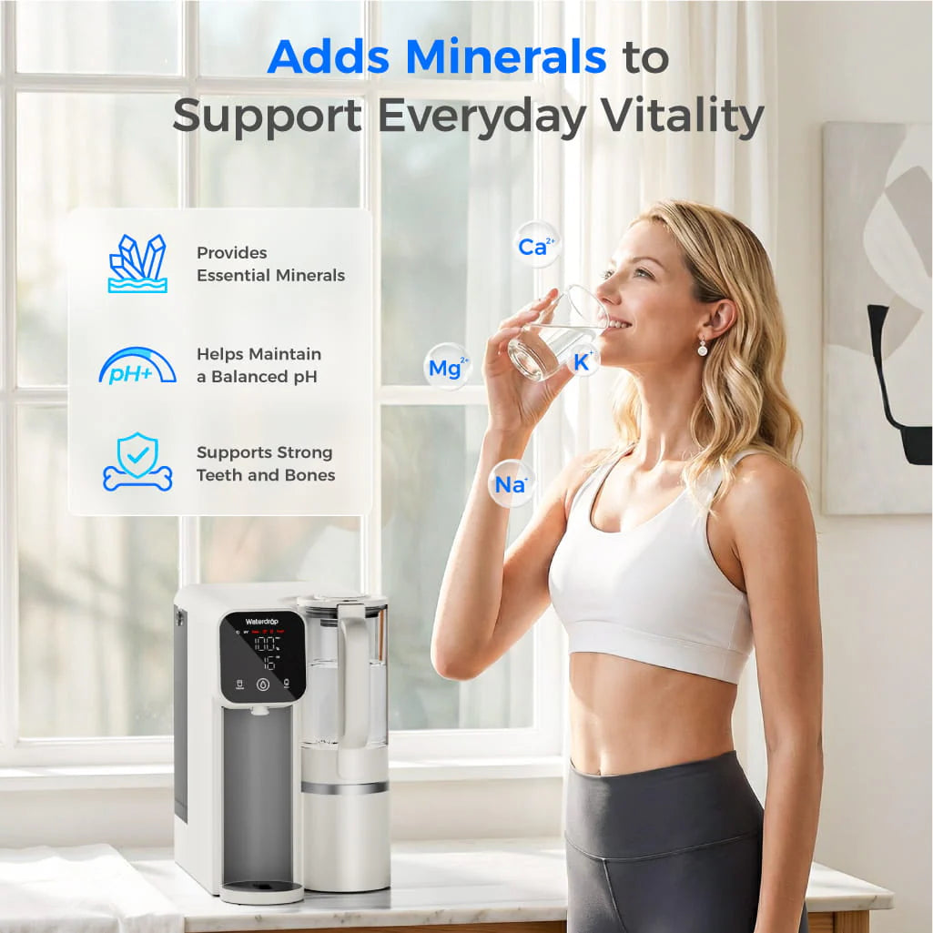 Waterdrop T4-A 450GPD Alkaline Dual Flow Reverse Osmosis System