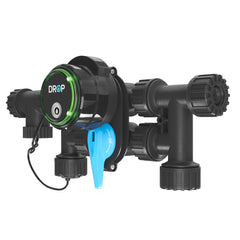 Drop Water Damage Prevention System - Leak Detector + Auto Shutoff Valve - Quality Water Treatment