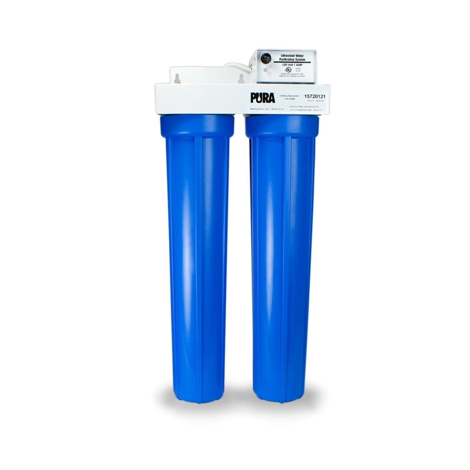 Pura UV-20 Filter, 2-Stage Ultraviolet Light System with Sediment Filter-SoftPro® Water Systems